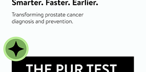 Prostate cancer testing logo